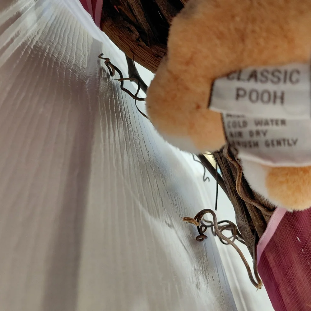Vintage Winnie the Pooh Wreath Baby Shower, Spring, Summer